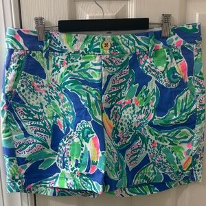 Lilly Pulitzer Multicolor Jayne Stretch Shorts